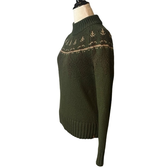 Tentree Women’s Deep Green Knitted Sweater - Picture 13 of 15